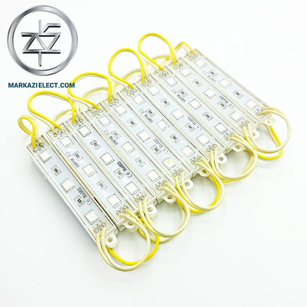 بلوکی انبه ای LED Block 5054-12V - فروشگاه الکترونیک مرکزی